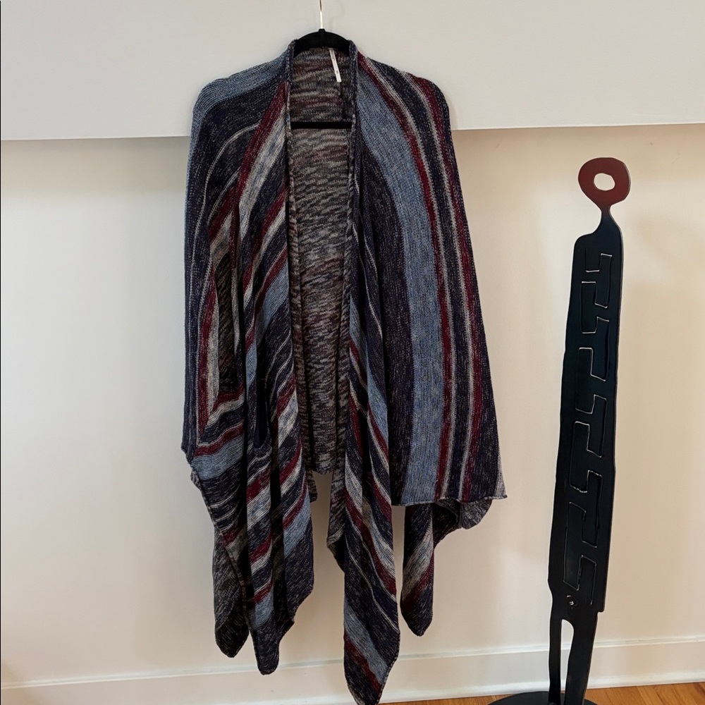 Urban Outfitters Multicolor Knit poncho